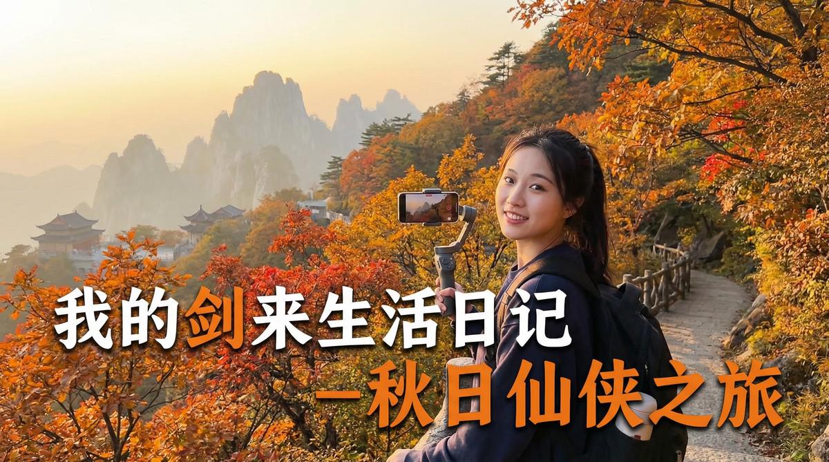 小马拉大车生活视频 - 小马拉大车户外生活视频：秋日山野Vlog | 手持稳定器视频教程